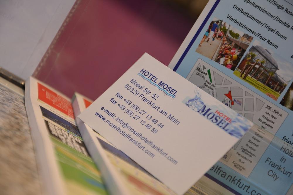 Mosel Hotel Frankfurt am Main ภายนอก รูปภาพ